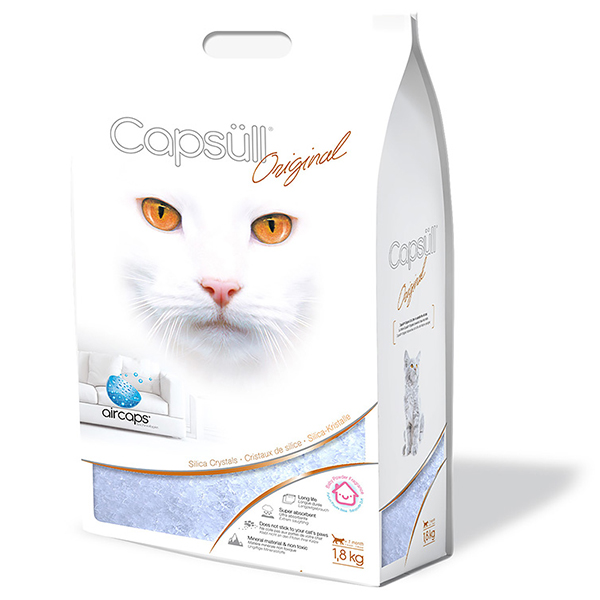 

Кварцевый наполнитель для туалетов кошек Capsull Original baby powder 1.8 кг Capsull BGL-LP-17