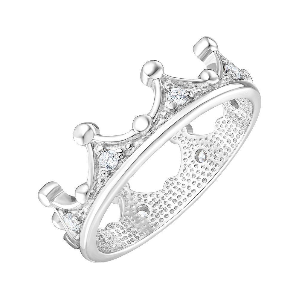 

Серебряное кольцо с фианитами 000145729 16 размера
