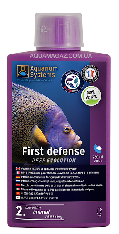 

Средство от стресса для морских рыб Aquarium Systems First Defenese