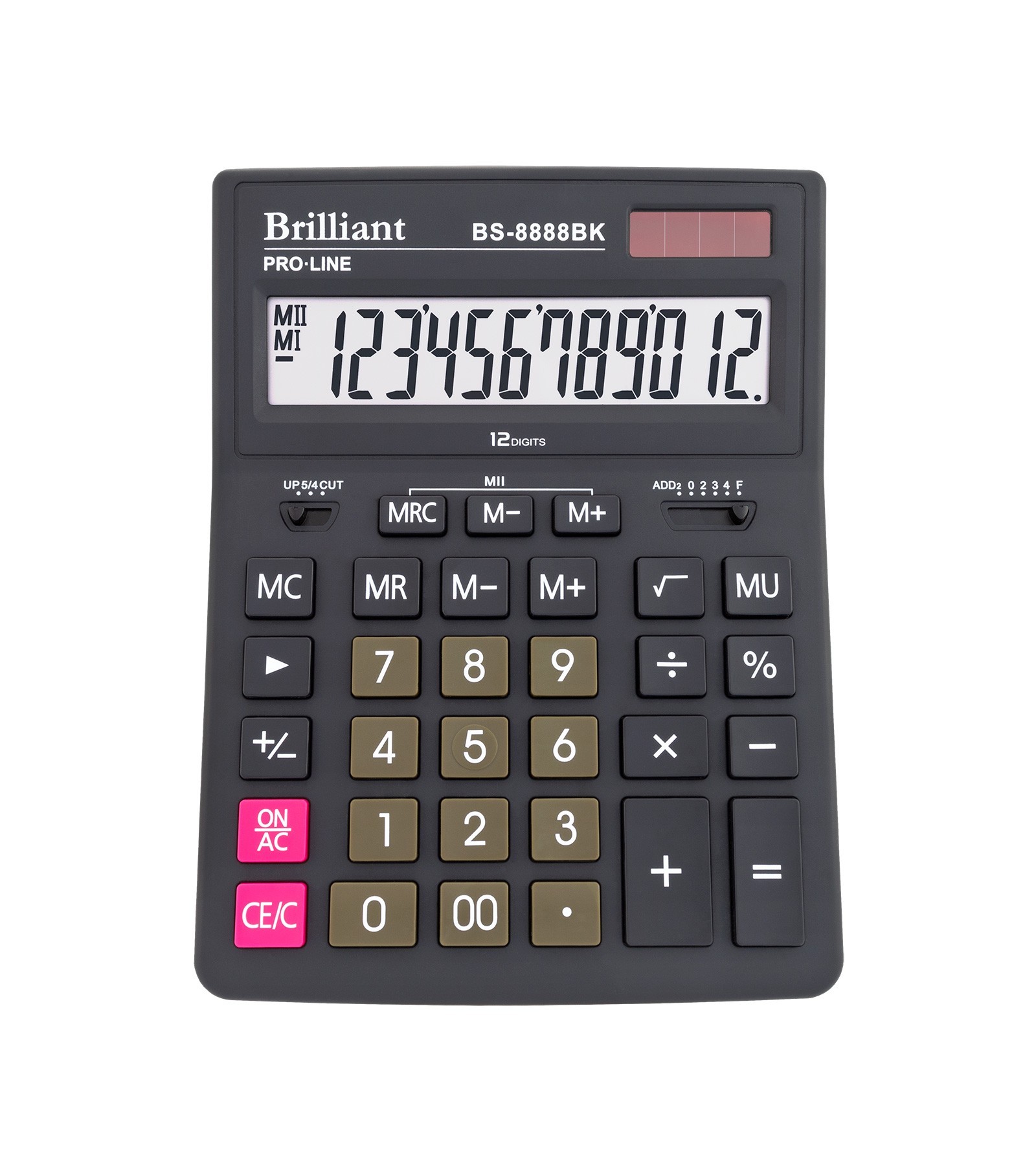 

Калькулятор Brilliant 12 разрядов (BS-8888BK)