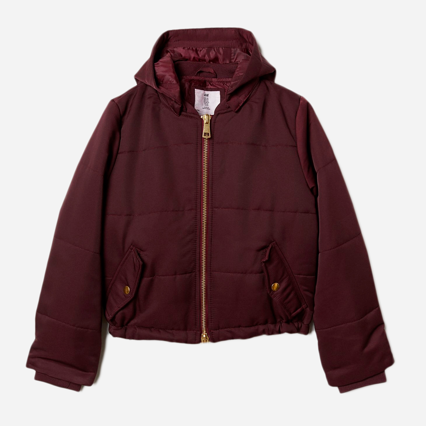 

Куртка H&M 2001-648792 140 см Бордовый