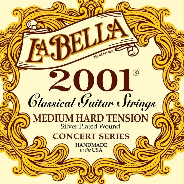 

Струны для классической гитары La Bella 2001MED-HARD