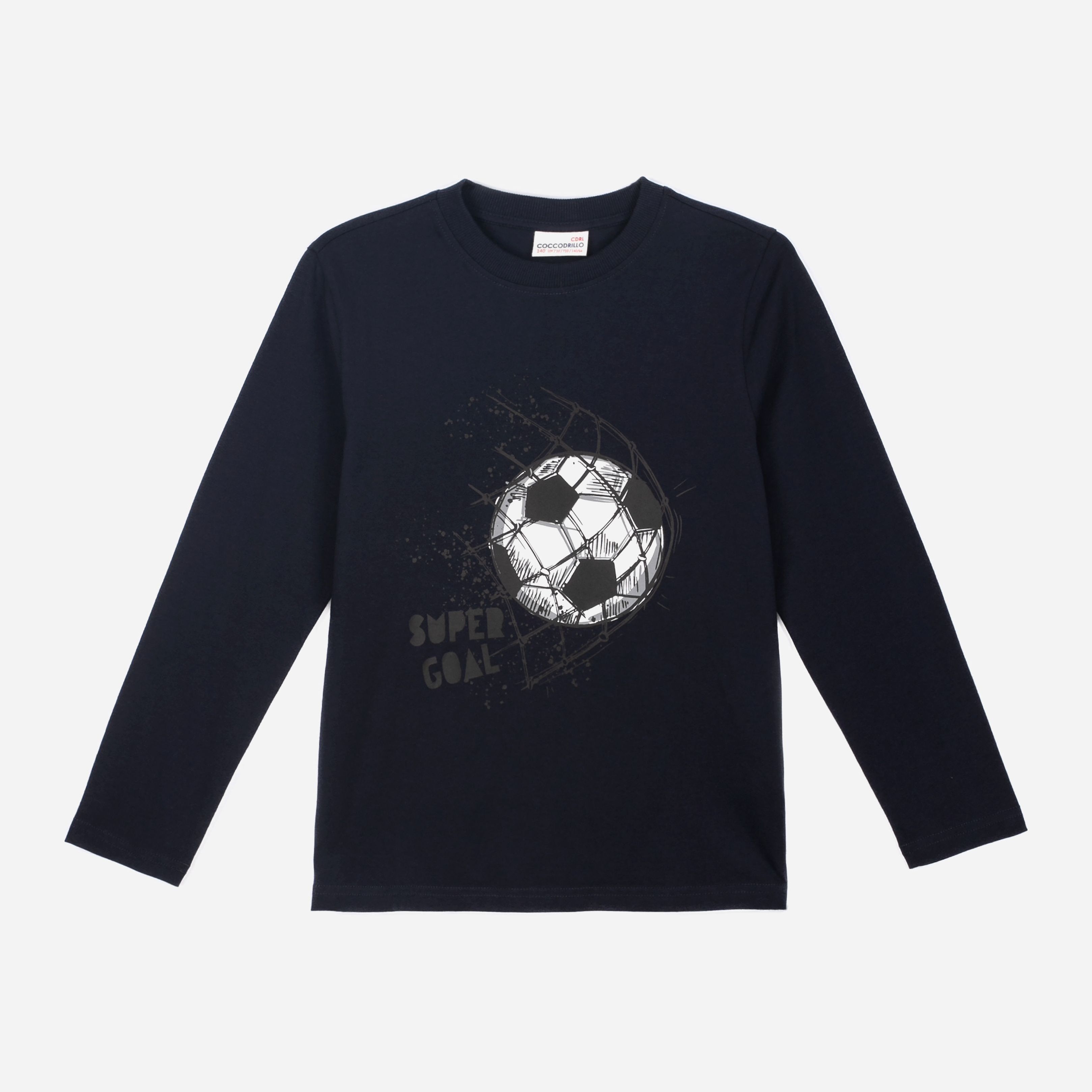 

Футболка с длинными рукавами Coccodrillo Everyday Boy WC2143103EVB-015 116 см Синяя (5904705712594)
