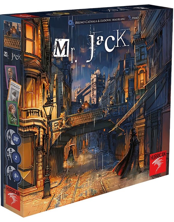 

Настольная игра Hurrican Мистер Джек в Лондоне (Mr. Jack)