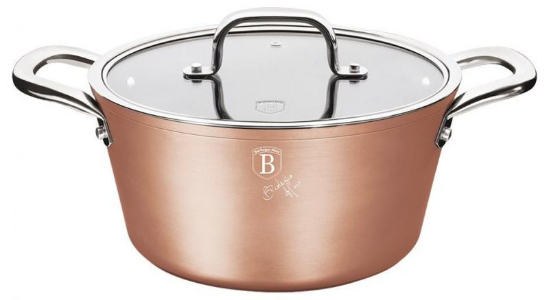 

Кастрюля Berlinger Haus Bronze Titan 2.5л с титановым покрытием Berlinger Haus BH-1688
