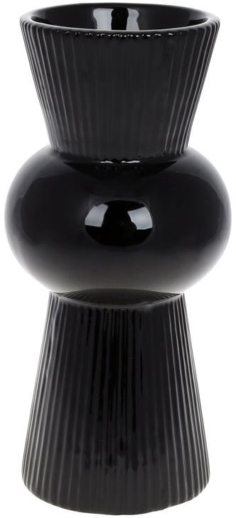 

Ваза керамическая Stone Flower 12.3х12.3х26.5см, черный Bona BD-733-482