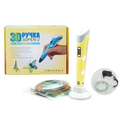 

3D ручка "3DPEN-3", желтый