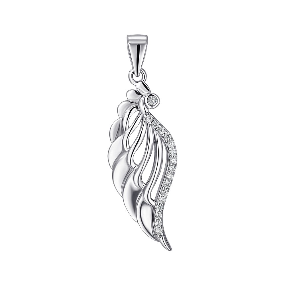 

Подвеска из серебра с фианитами 000121482