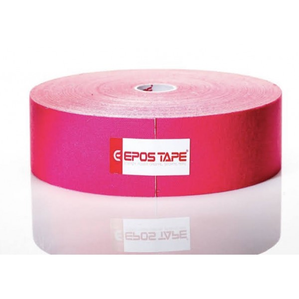 

Кинезио тейп EPOS TAPE 31,5м, розовый из хлопка, Гипоаллергенный Акриловый (КТ-11)