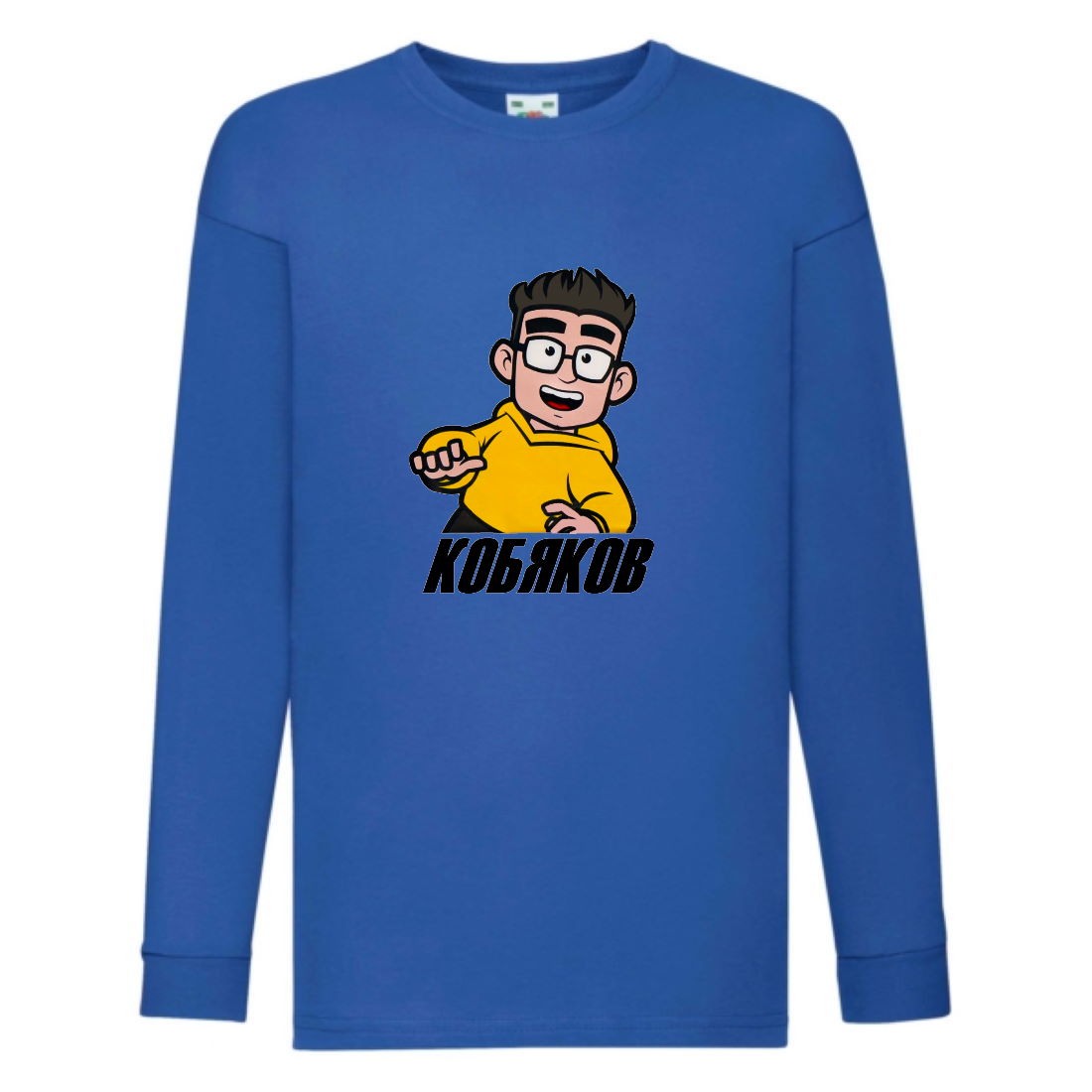 

Лонгслив реглан Влад А4 Бумага 0017 (Vlad A4) синий (VLB blu 0017) 152 см