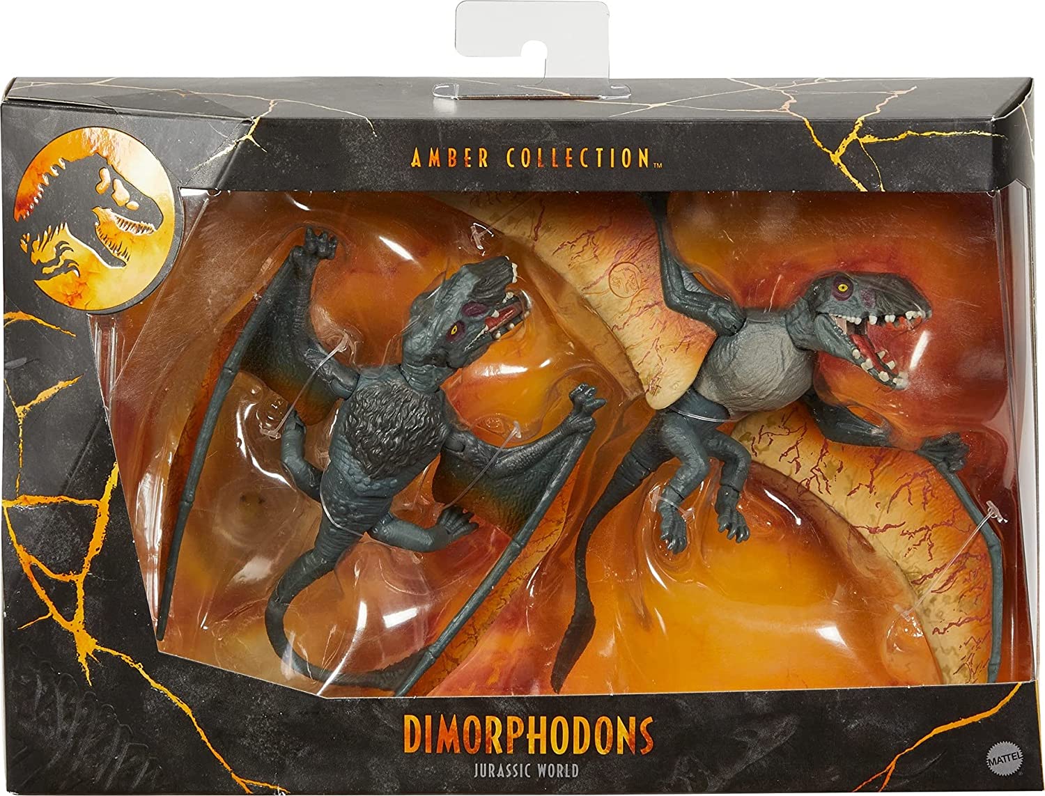 

Фигурки Динозавр Диморфодон 2 шт. Мир Юрского Периода Jurassic World Dimorphodon Amber Collection Mattel GYH67