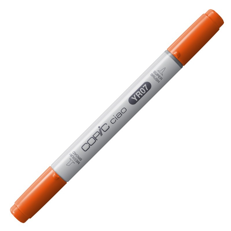 

Спиртовой маркер Copic Ciao №YR-07 Cadmium orange Кадмий оранжевый (2207532)