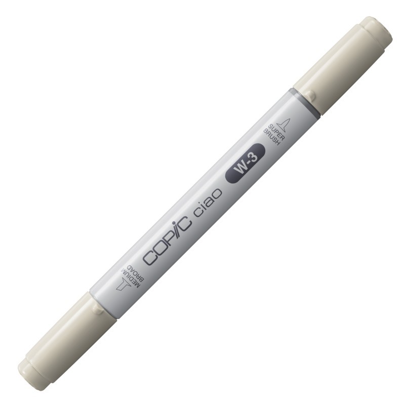 

Спиртовой маркер Copic Ciao №W-3 Warm gray Теплый серый (22075326)
