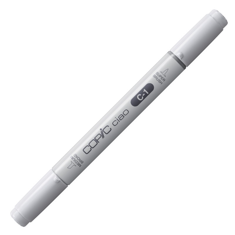 

Спиртовой маркер Copic Ciao №С-1 Cool gray Холодный серый (2207512)