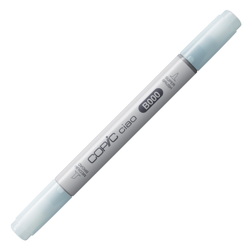 

Спиртовой маркер Copic Ciao №B-000 Pale porcelain blue Пастельно голубой фарфор (22075304)