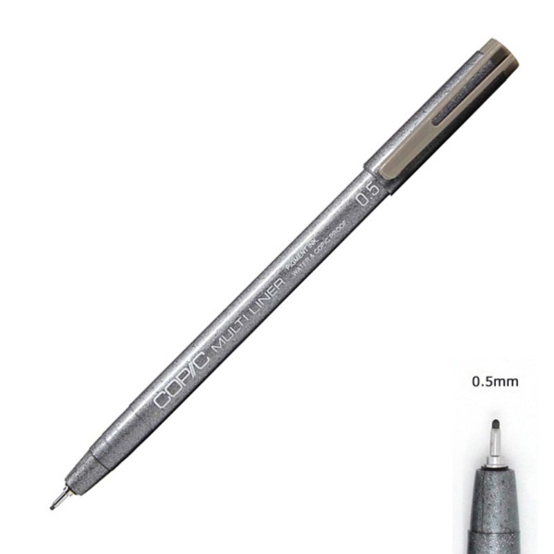 

Лайнер Copic Multiliner Warm Grey 0,5мм (22075519)