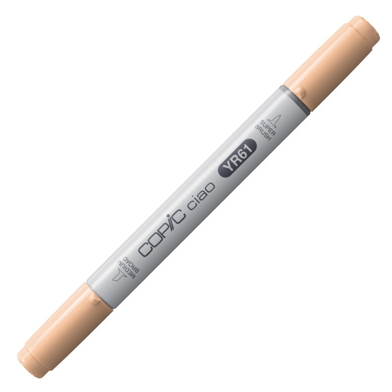 

Спиртовой маркер Copic Ciao №YR-61 Spring Orange Желто-розовый телесный (22075314)