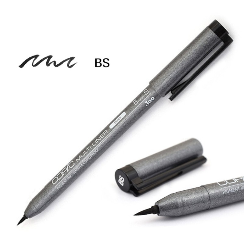 

Лайнер Copic Multiliner Classic кисточка S маленькая (2207508)