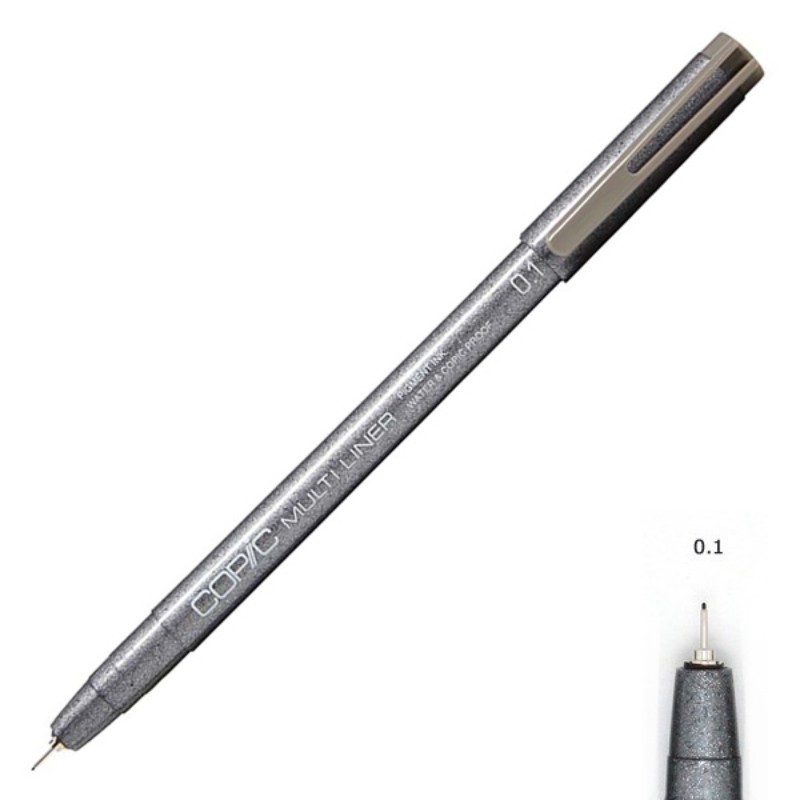 

Лайнер Copic Multiliner Warm Grey 0,1мм (22075517)