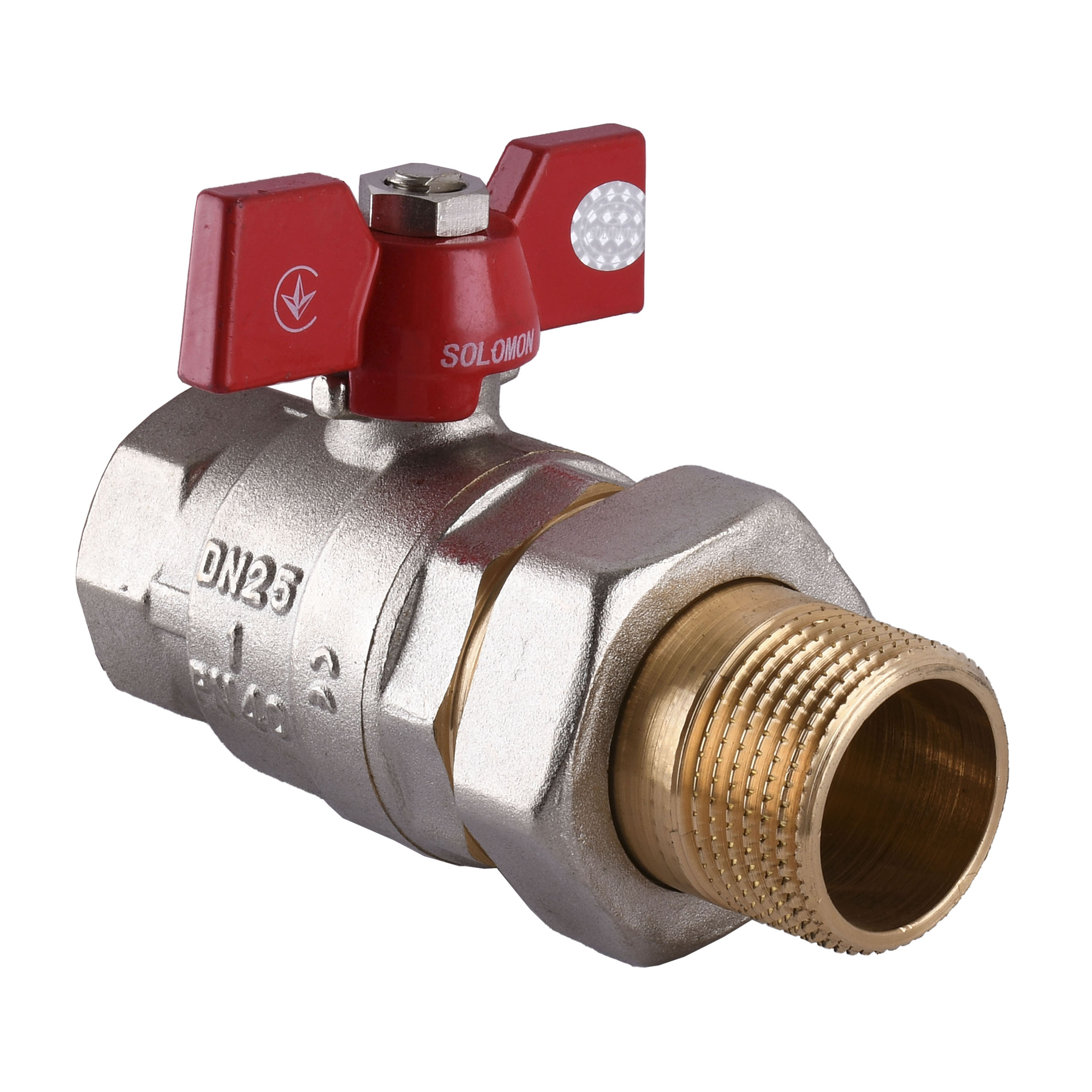 

Кран шаровый прямой с американкой SOLOMON 1" УСИЛЕННЫЙ 0021042