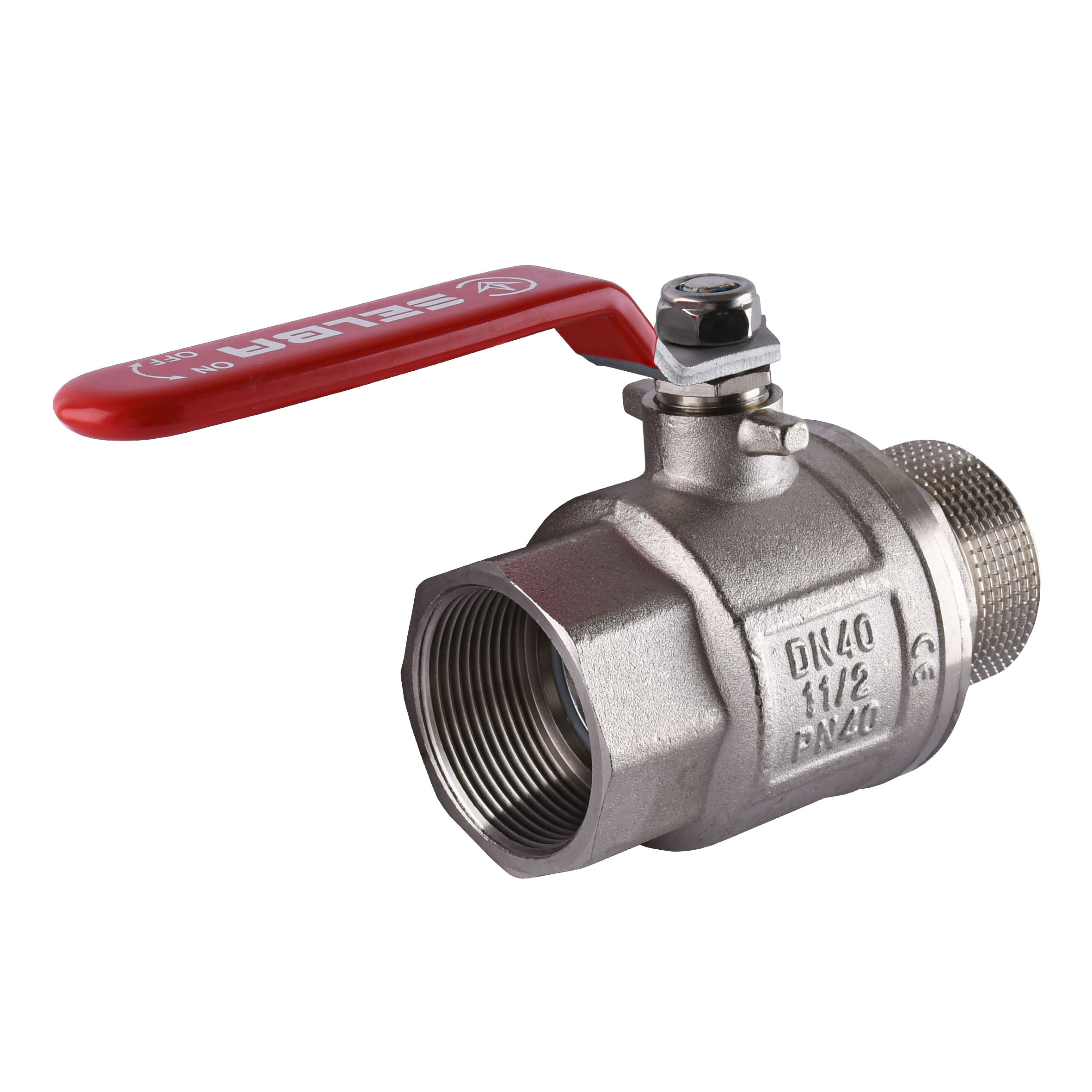 

Кран шаровый прямой SELBA 1 1/2" НВ КР SL1505