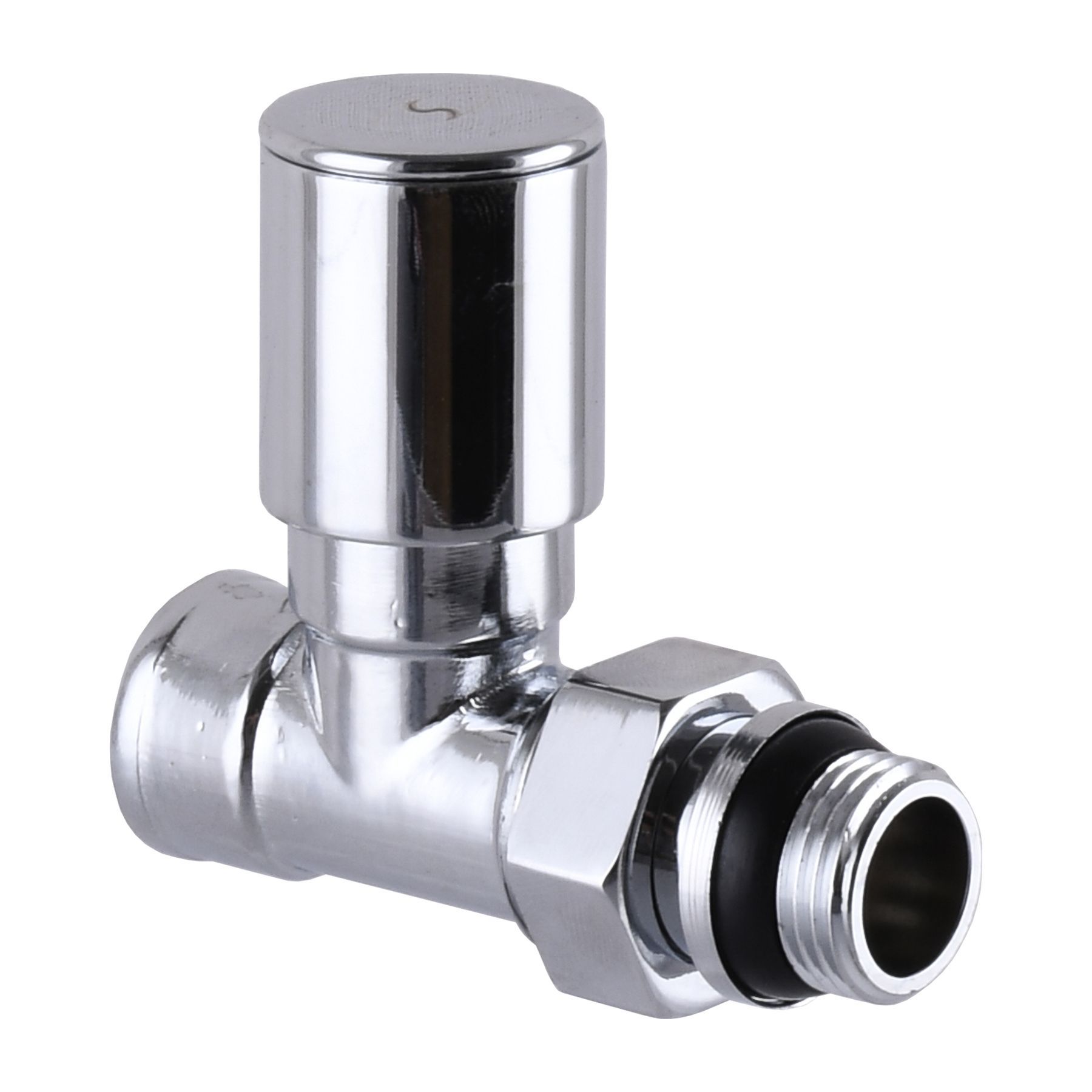 

Кран вентильный прямой с американкой SOLOMON 1/2" CHROM 1875 вент