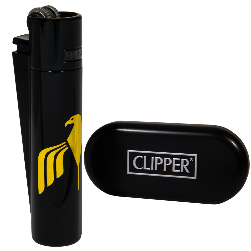 

Зажигалка Clipper Metal Motard Black (2827)