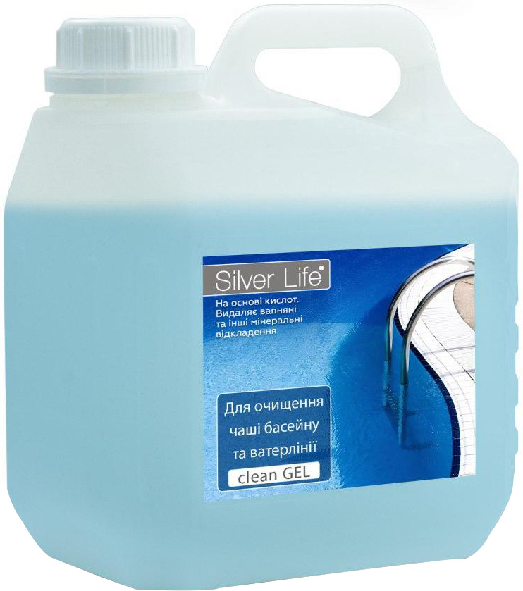 

Средство для для очистки чаши бассейна от налета Silver Life 3 л