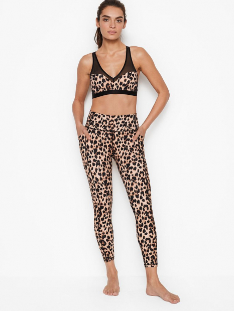 

Спортивный комплект (топ + леггинсы) Victoria's Secret 229872943 / Леопардовый, Спортивный комплект (топ + леггинсы) Victoria's Secret 229872943 36B/8 Леопардовый