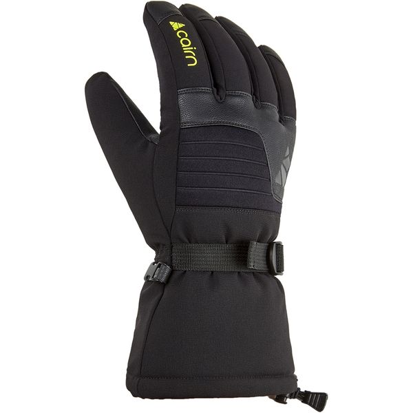 

Cairn перчатки Olympus full black-lemon 9