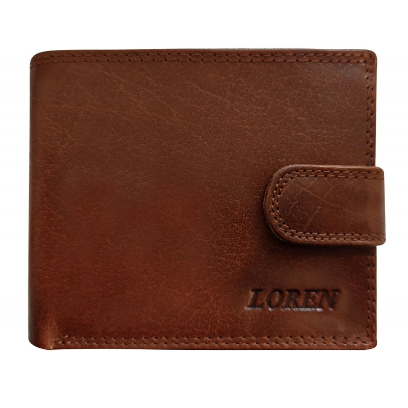 

Кошелек мужской Loren N992L-BFL-4778 Tan-Brown
