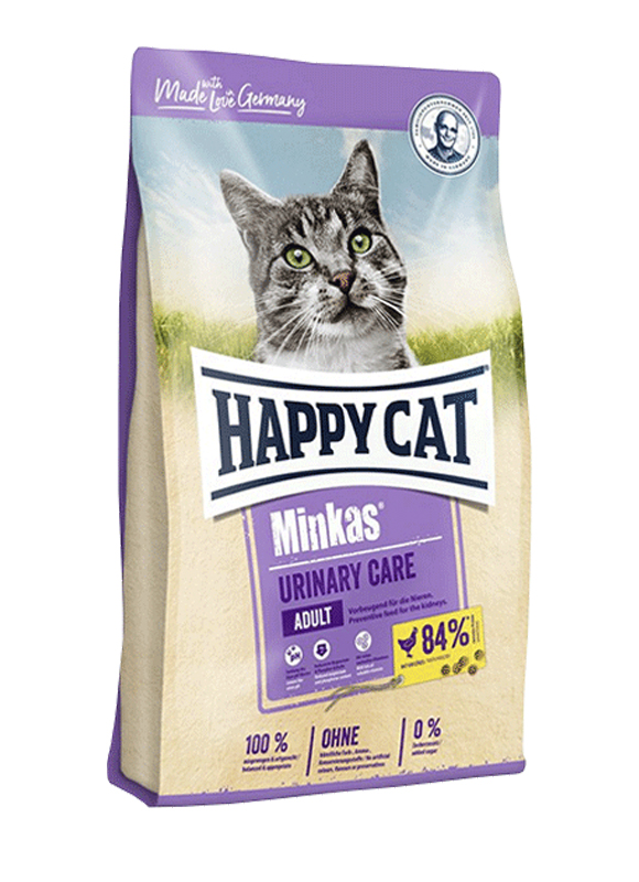 

Сухой корм Happy Cat Minkas UrinaryCare Gefl для кошек с птицей 10 кг