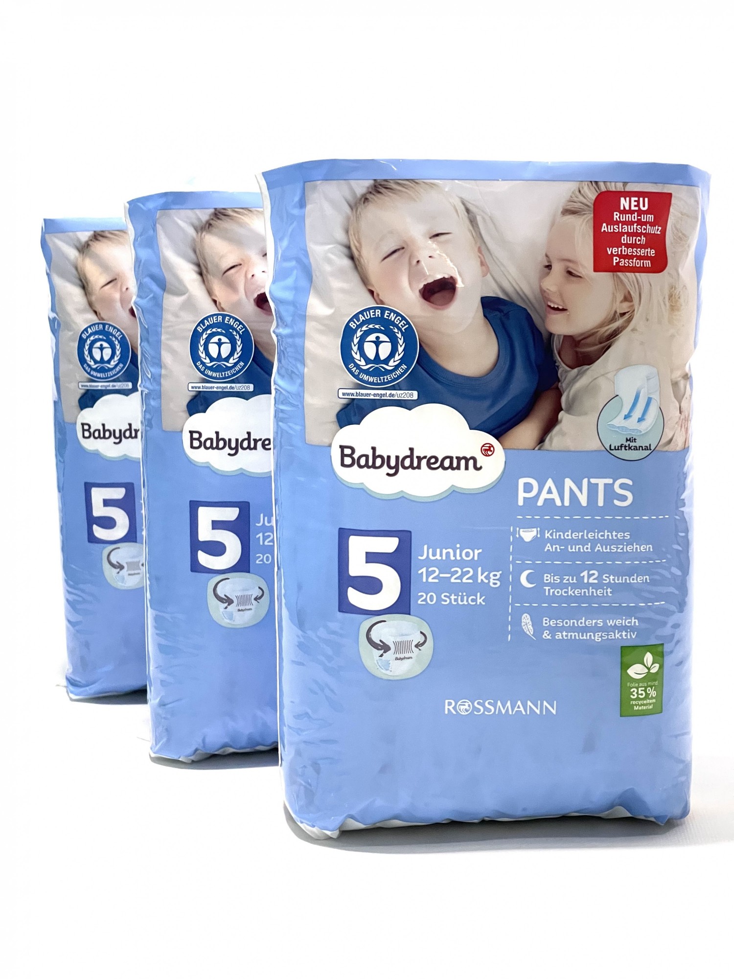 

Підгузки-трусики Babydream 5 розміру , 12-22 кг , 60 шт