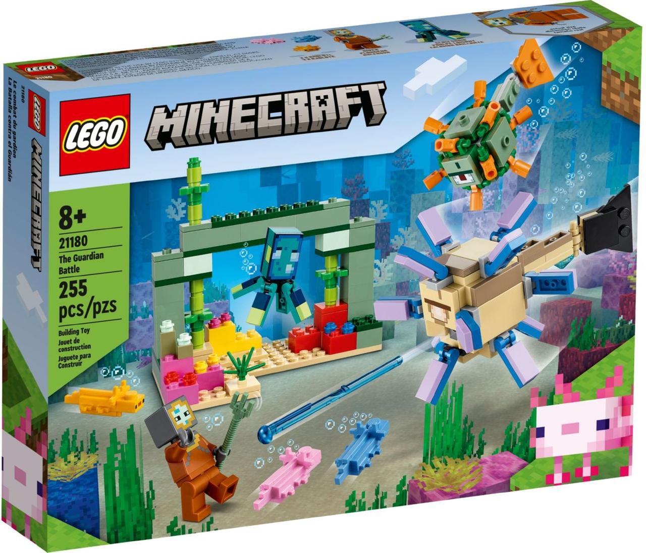 

Lego Minecraft Битва со стражем 21180