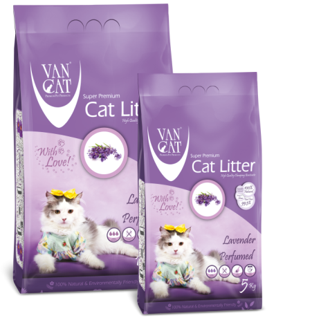 

Van Cat 10кг аромат Лаванда наполнитель бентонитовый