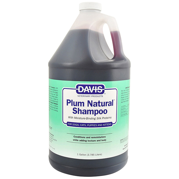 

Davis Plum Natural Shampoo ДЭВИС НАТУРАЛЬНАЯ СЛИВА шампунь с протеинами шелка для собак, котов, концентрат , 3.8 л.