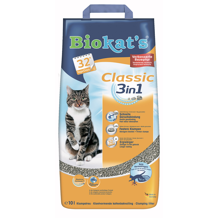 

Песок Biokats Classic 3 in 1, 10л