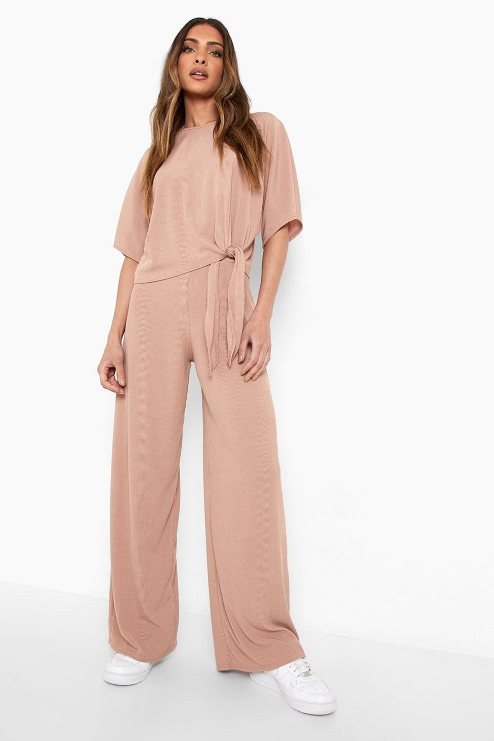 

Брюки Boohoo  розовый 8527123004470, Брюки Boohoo 40 розовый 8527123004470