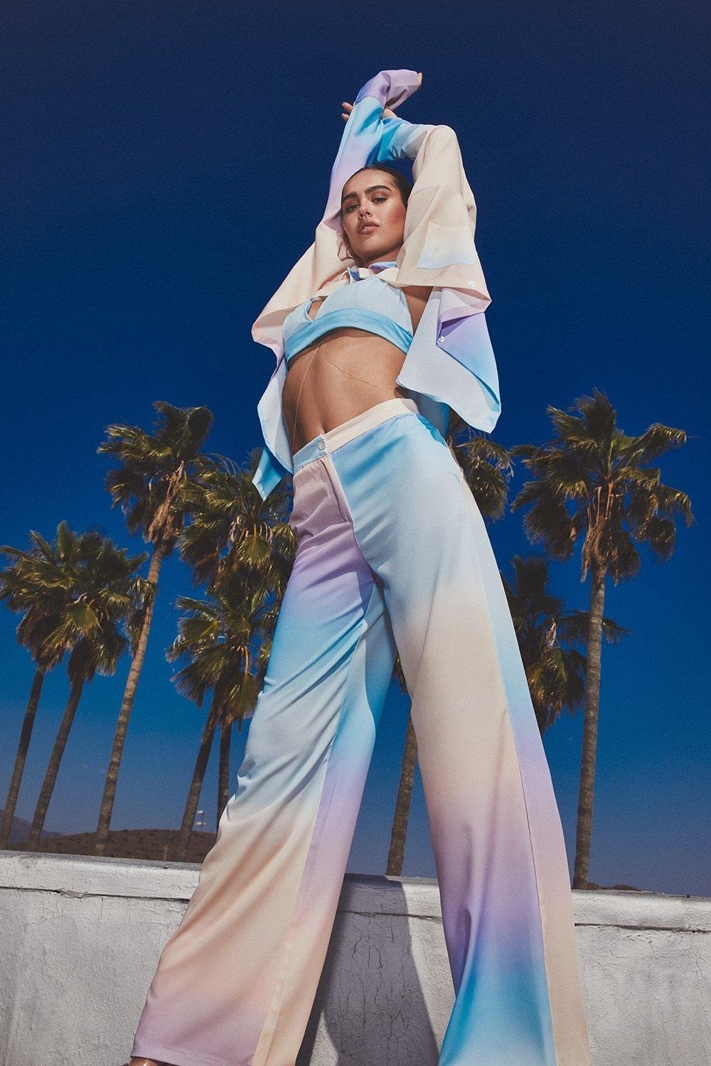 

Брюки Boohoo  розовый 8527123004475, Брюки Boohoo 38 розовый 8527123004475