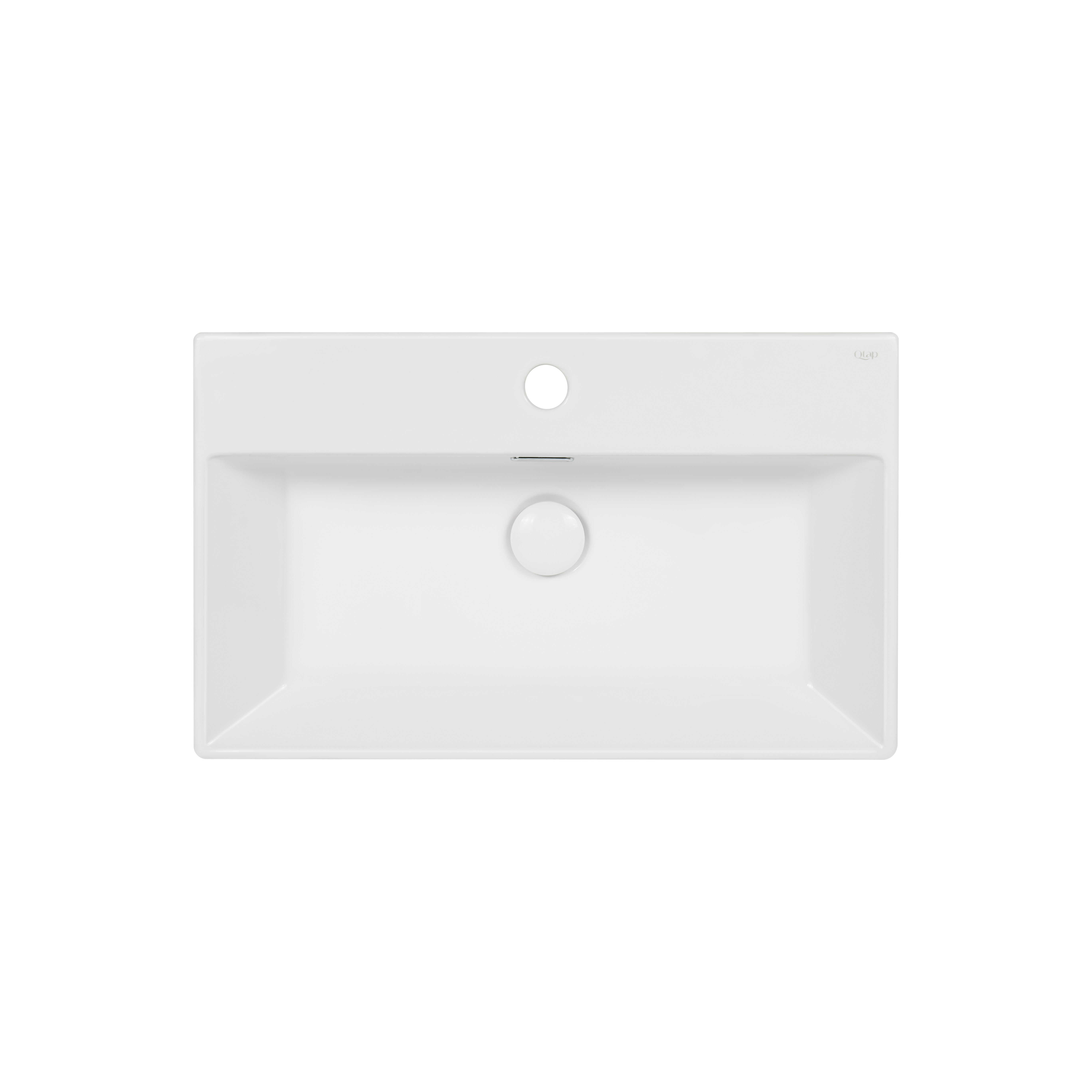 

Раковина Qtap Nando K 600х355 White с донным клапаном QT12117060KW