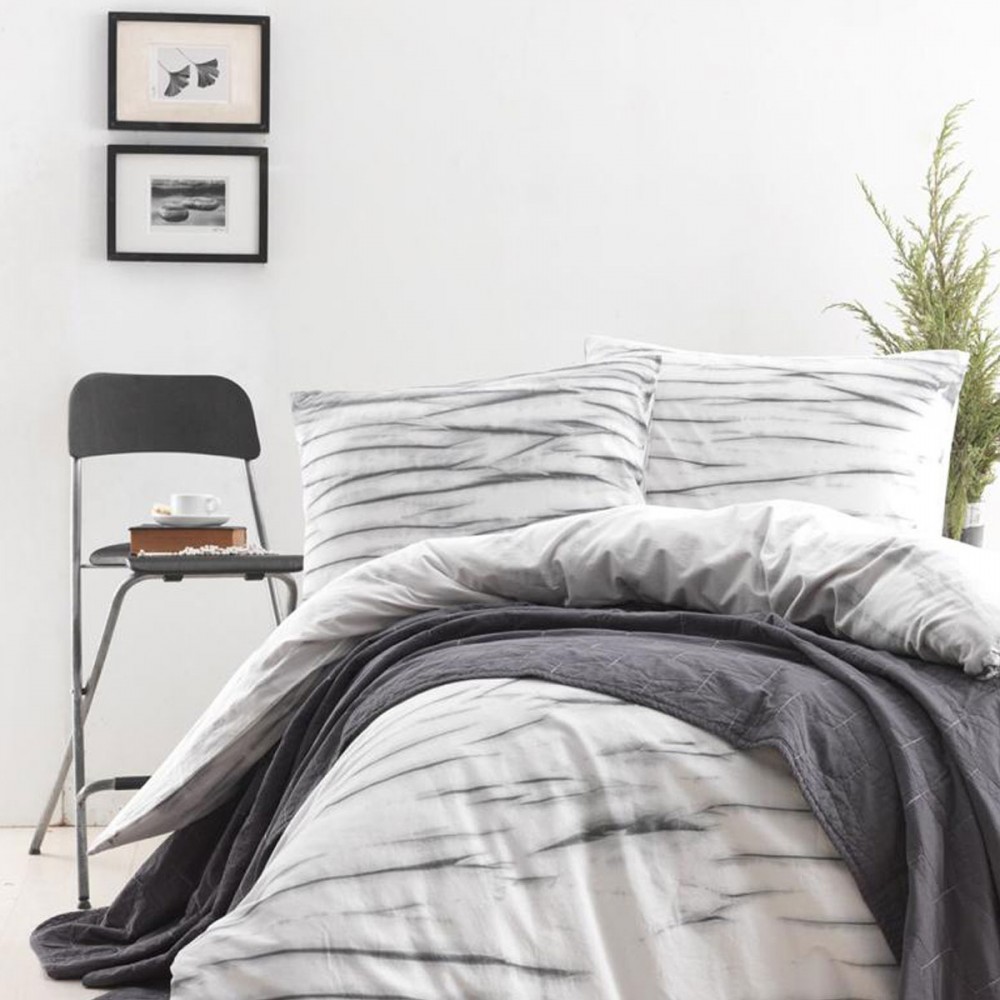 

Комплект постельного белья SoundSleep La Calin поплин евро серый