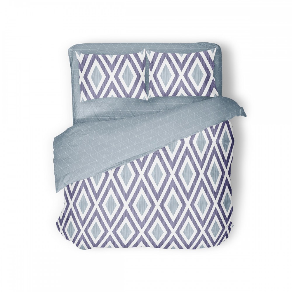 

Комплект постельного белья Violet Rhombus SoundSleep евро
