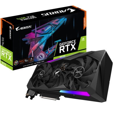 

Видеокарта GIGABYTE GeForce RTX3070 8Gb AORUS MASTER 2.0 LHR (GV-N3070AORUS M-8GD 2.0)