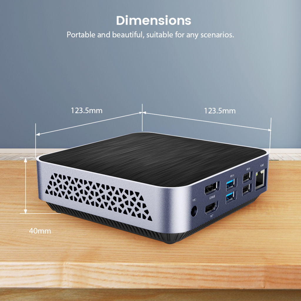 

Компьютер Vinga Mini PC V600 (V600AM300U.8512)