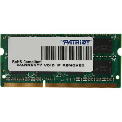 

Оперативная память PATRIOT 4 GB SO-DIMM DDR3 1600 MHz (PSD34G16002S)