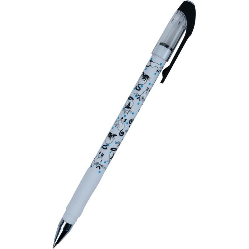 

Набор синих шариковых ручек Axent Cats 24шт Рельефная область держания Пишущий узел 0,5мм