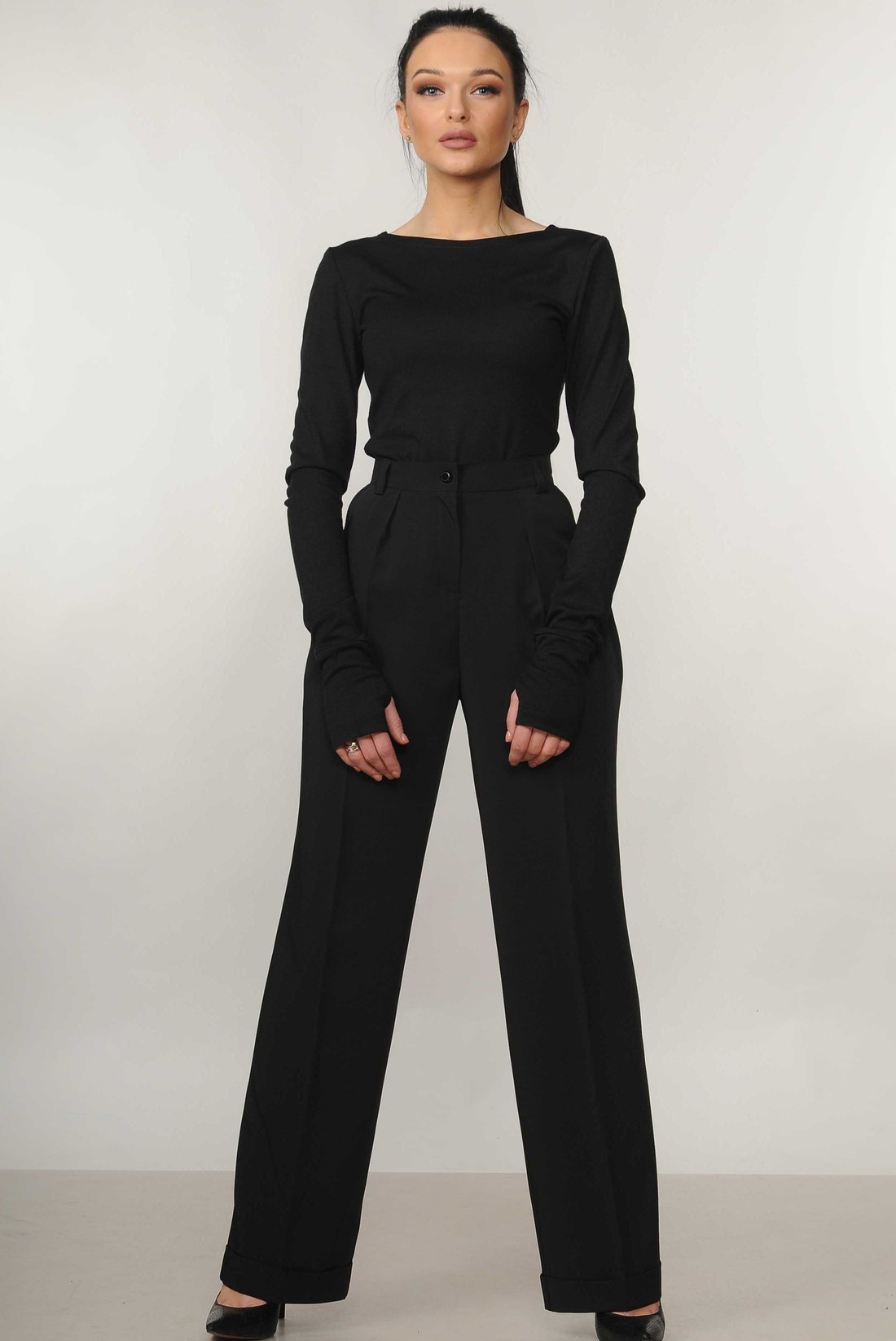 

Брюки Ри Мари Марти БР 5.1-23/19  черный, Брюки Ри Мари Марти БР 5.1-23/19 52 черный