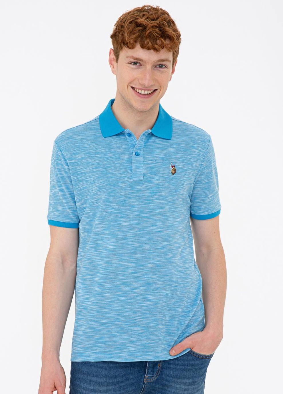 

Поло мужское U.S. Polo Assn. Голубой  (1226278 VR077, Поло мужское U.S. Polo Assn. Голубой 3XL (1226278 VR077)