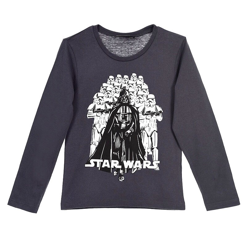 

Футболка с длинными рукавами Disney Star Wars (Звездные Войны) 104 см Графитовая RH11453