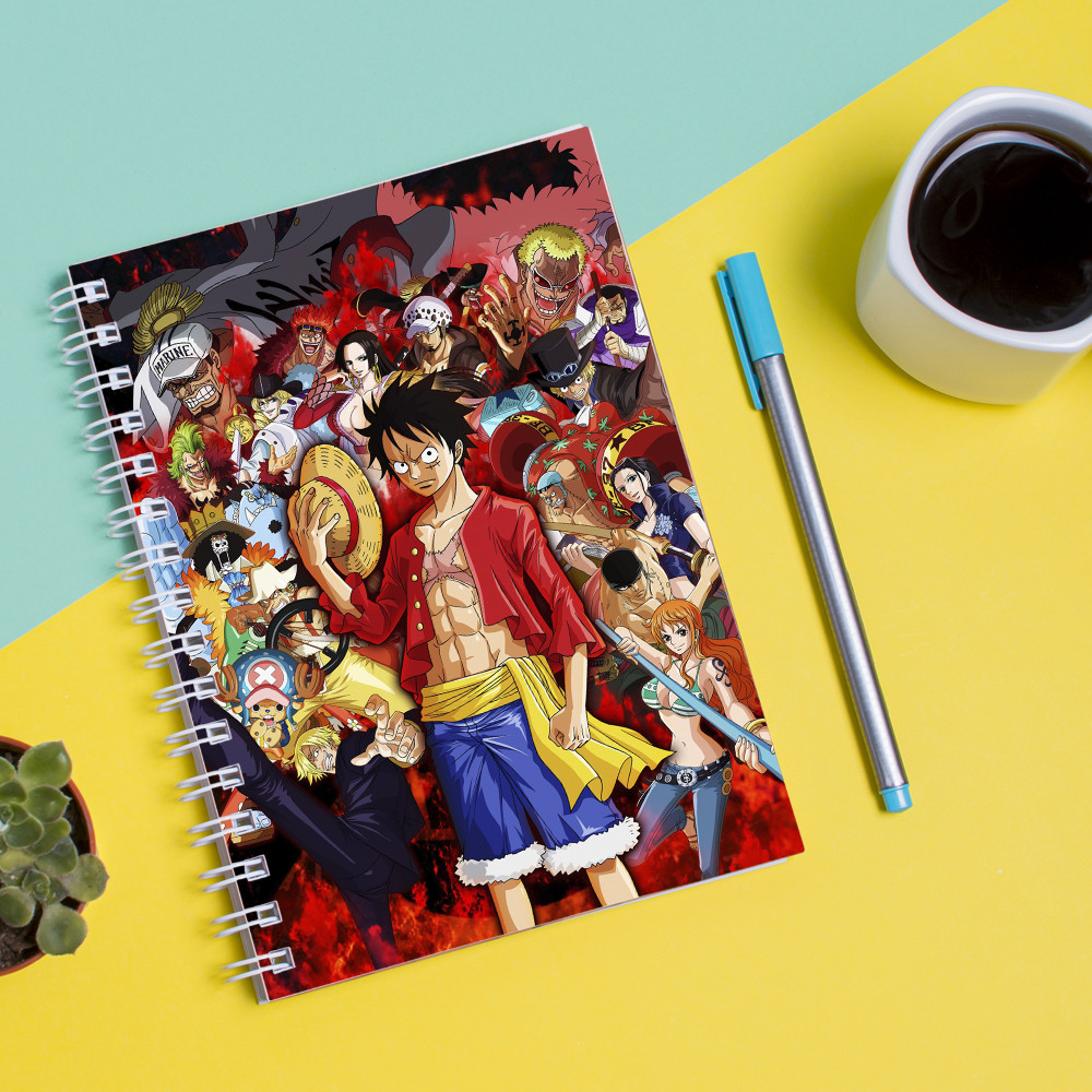 

Скетчбук Sketchbook для рисования с принтом One Piece